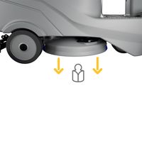 Máquina Fregadora Ghibli Rush 65 RD 55 BC Lithium 7